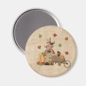 Farmer Scarecrow Magnet Magneet (Voorkant / Achterkant)