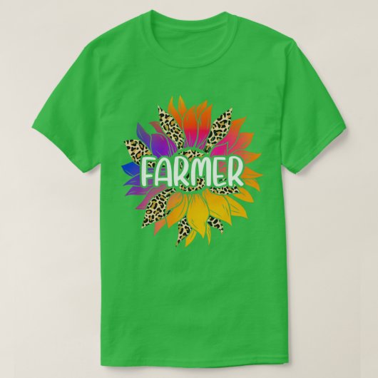 Farmer Sunflower T-shirt (Design voorkant)