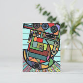 "Farmer" van Ruchell Alexander Briefkaart (Staand voorkant)