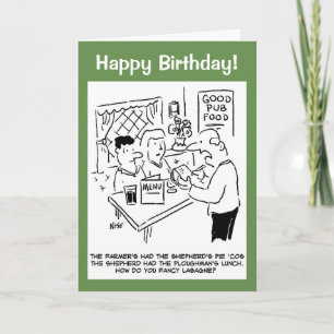 Farmer's had de Shepherd Pie Kaart