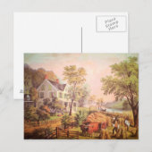 Farmer's Home Harvest Briefkaart (Voorkant / Achterkant)