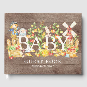 Farmers Market Baby shower Gastenboek