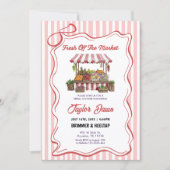 Farmers Market Bridal Shower Invitation (Devant)