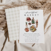 Farmers Market Theme Vrijgezellenfeest Kaart