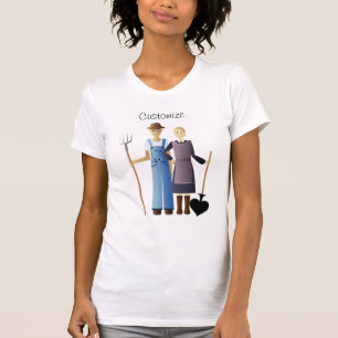 Farmer's vrouw koningin van Spades Thunder_Cove T-shirt