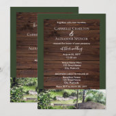 Farmhouse bij Thirlmere Wedding Invitation Kaart (Voorkant / Achterkant)