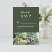 Farmhouse bij Thirlmere Wedding Response RSVP (Staand voorkant)