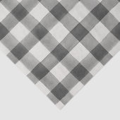 Farmhouse Black & White Buffalo Papier (Detail)