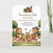 Farmhouse Chic Picnic Invitation (Dos)