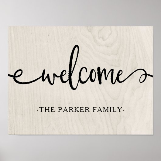 Farmhouse Chic | Welkom Poster (Voorkant)
