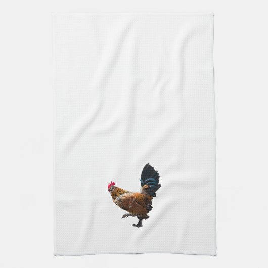 Farmhouse Chicken hand-handdoek Theedoek (Verticaal)