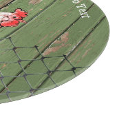 Farmhouse Chicken Rustic  Distress Barn Snijplank (Hoek)