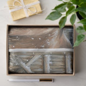 Farmhouse Christmas Horse Tissuepapier (Geschenk)