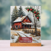 Farmhouse Christmas Magic Vintage Rustic  (Neutre)