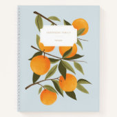 Farmhouse Citrus Oranje Branch Recipe Book Notitieboek (Voorkant)