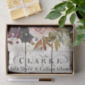 Farmhouse Floral Duroc Pigs Tissuepapier (Geschenk)