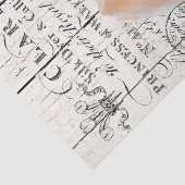 Farmhouse Floral Duroc Pigs Tissuepapier (Detail)