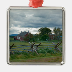 Farmhouse - Gettysburg National Park Pennsylvania Metalen Ornament