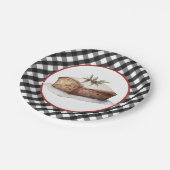 Farmhouse Gingham Holiday Bakery Paper Bord (Gekanteld)