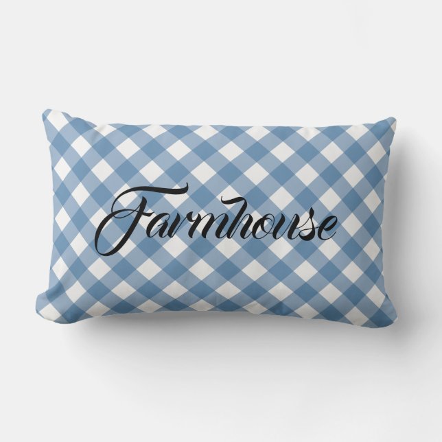 FARMHOUSE GINGHAM KUSSEN (Voorkant)