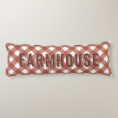 FARMHOUSE GINGHAM LICHAAMSKUSSEN (Achterkant)