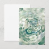 Farmhouse Green Galaxy Space Futuristic Bedankkaart (Voorkant / Achterkant)