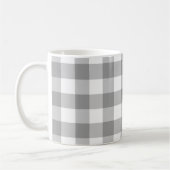 Farmhouse Grey Buffalo Check Pset Rustic Koffiemok (Links)