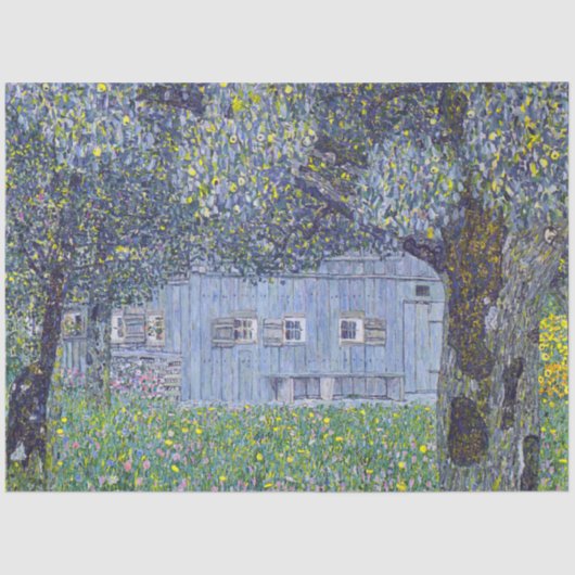 Farmhouse, Gustav Klimt Tissuepapier (Voorkant)