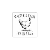 Farmhouse Hen | Eistempel Rubberstempel (Afrduk)