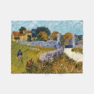 Farmhouse in Provence (1888) door Vincent Van Gogh Fleece Deken