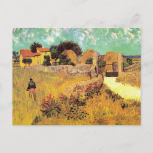 Farmhouse in Provence door Vincent van Gogh Briefkaart