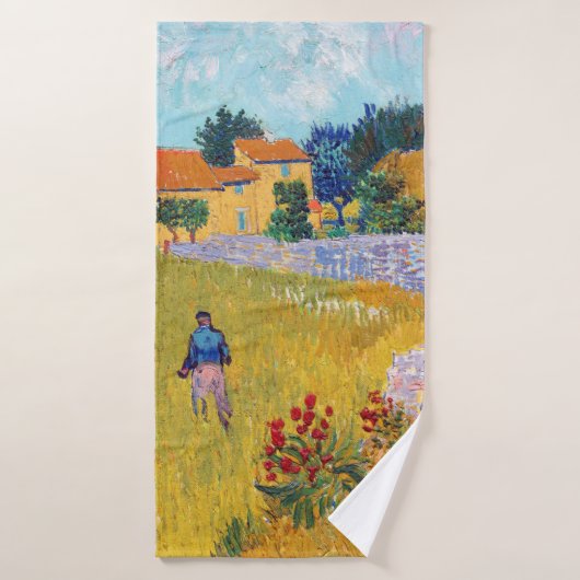 Farmhouse in Provence, Van Gogh Badhanddoek (Badhanddoek)