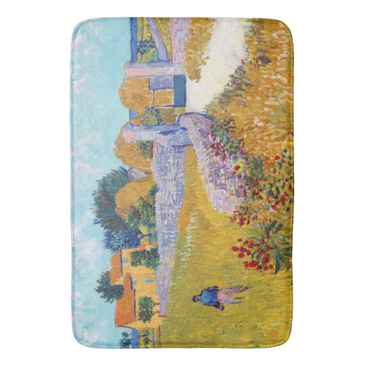 Farmhouse in Provence, Van Gogh Badmat (Voorkant Verticaal)