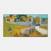 Farmhouse in Provence Van Gough Desk Mat (Recto)