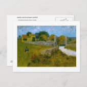 Farmhouse in Provence, Vincent Van Gogh Briefkaart (Voorkant / Achterkant)