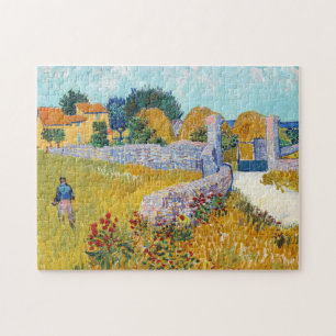 Farmhouse in Provence Vincent van Gogh Painting Legpuzzel