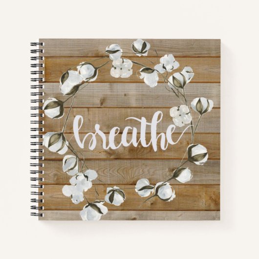 Farmhouse Inspiration - Breathe Notitieboek (Voorkant)