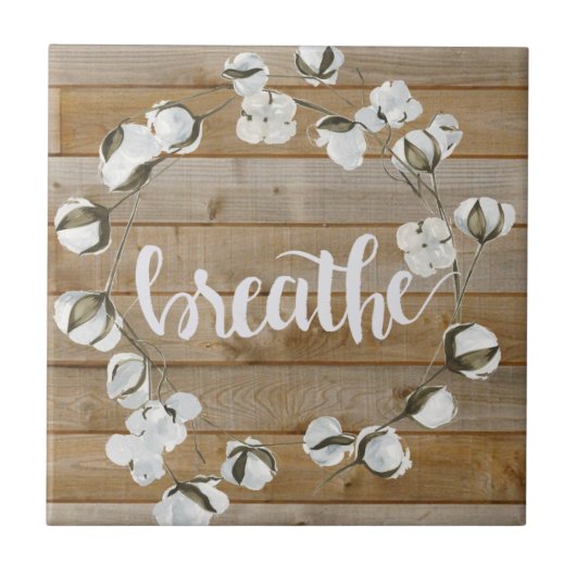 Farmhouse Inspiration - Breathe Tegeltje (Voorkant)