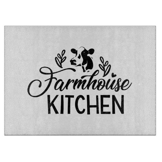 Farmhouse Kitchen Snijplank (Voorkant)