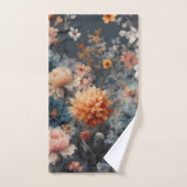 Farmhouse marine preppy bleu (Serviette à main)