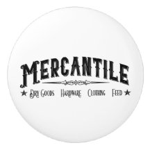 Farmhouse Mercantile  Sign Drawer Pull