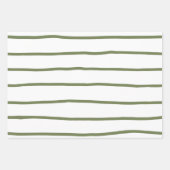 Farmhouse Modern Soft Green Kerstmis Inpakpapier Vel (Voorkant 2)