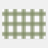 Farmhouse Modern Soft Green Kerstmis Inpakpapier Vel (Voorkant)