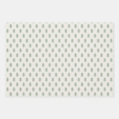 Farmhouse moderne papier d'emballage - vert (Devant 2)