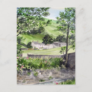 Farmhouse nabij Thirlmere, Lake District, Engeland Briefkaart