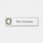 Farmhouse Name Bord - Custom Deurbordje (Voorkant)