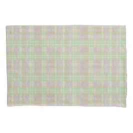 Farmhouse Neutral Sage Plaid Kussensloop
