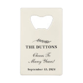 Farmhouse personnalisée Favoriser mariage (Dos)