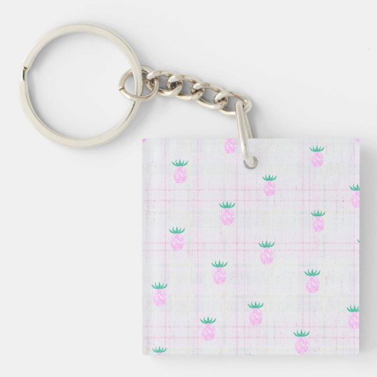 Farmhouse Pineapple Oasis Sleutelhanger (voorkant)