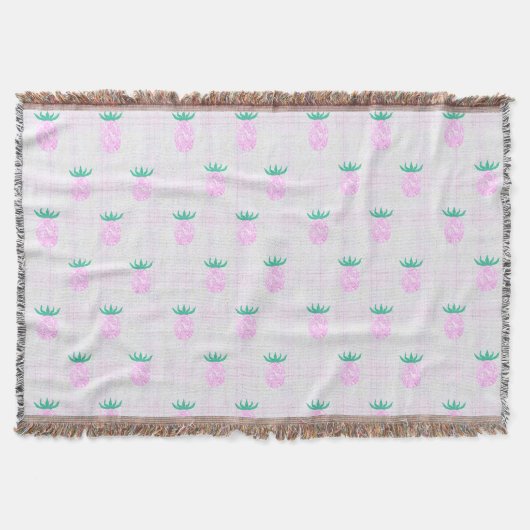 Farmhouse Pineapples Deken (Voorkant)